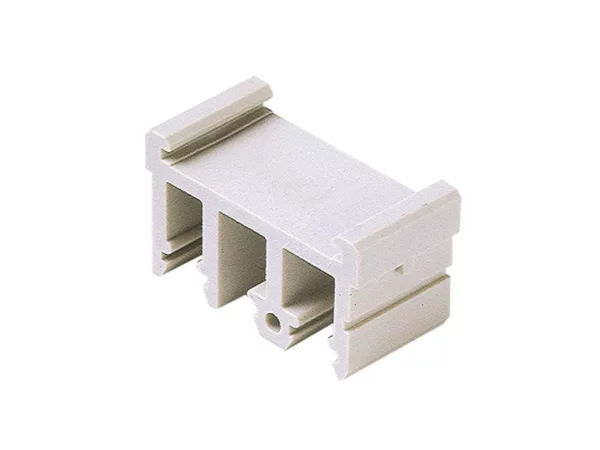 adapter, plastic, for inserts CT, mounting on DIN rail