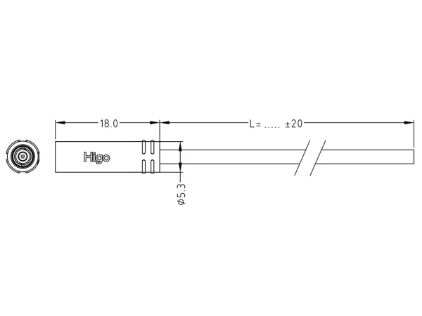 Micro B Male plug connector