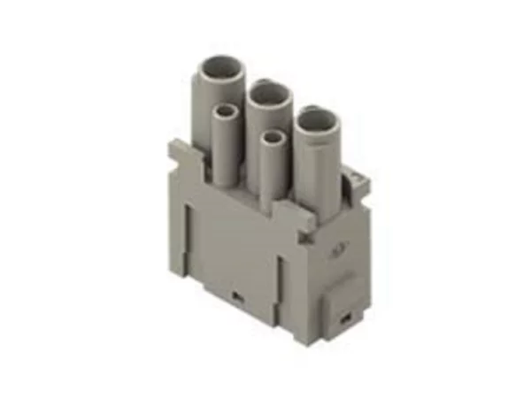 female insert, MIXO, 1MU, 3+4p, crimp, 40+10A, 830V