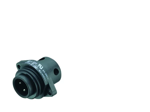 Male panel mount connector