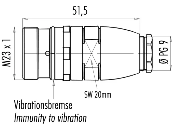 Male coupling connector