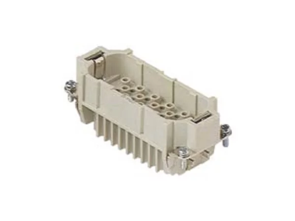 male insert, size 77.27, 40p+PE, crimp, 10A, 250V, HNM
