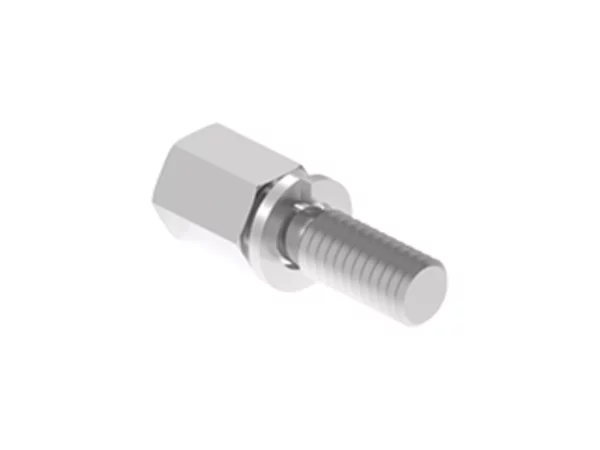 locking bolt, UNC 4-40, for D-SUB, for panel mounting