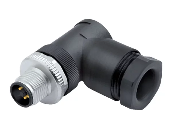 M12 Male angled connector