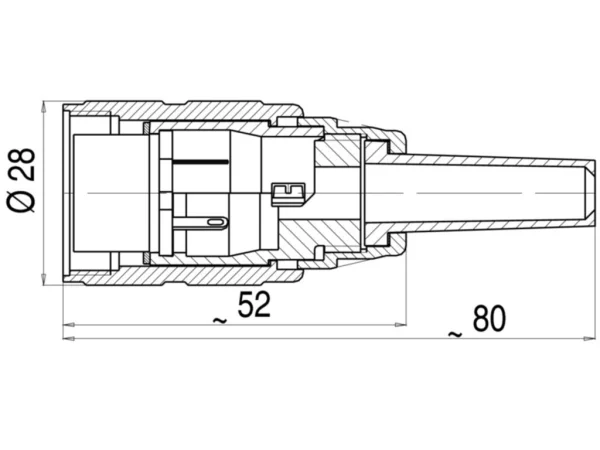 Female cable connector