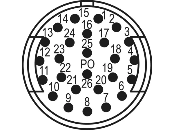 Inserts 26-pole