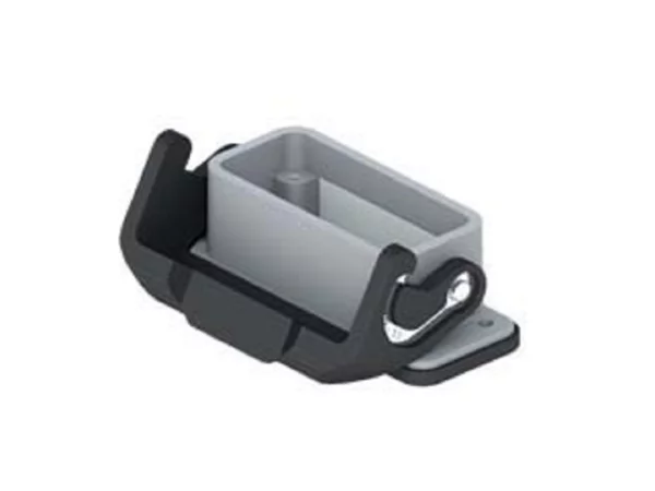bulkhead mounting housing, size 66.16, IL-BRID alu, 1 lever