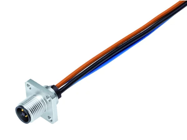 Male panel mount connector