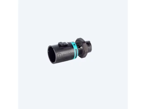 Micro plug connector panel-mounted screw M11