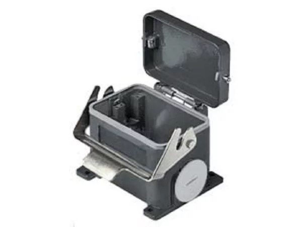 surface mounting housing, size 104.62, E-Xtreme alu, 1 lever, 1xM40 side, cover metal