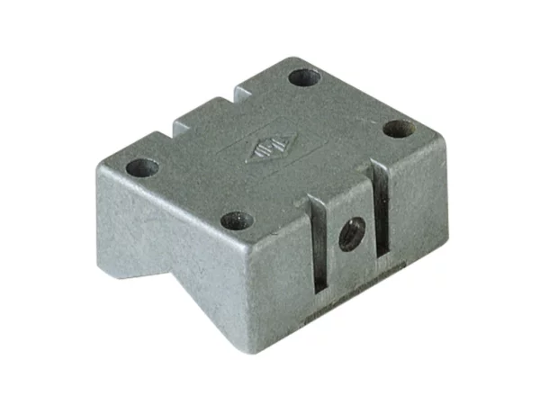 adapter, alu, for mounting of 2 inserts size 44.27