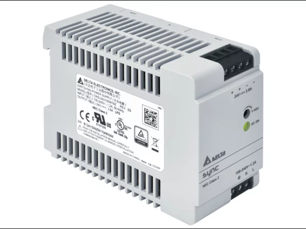 Power supply, 1Ph, 91W, DIN Rail, AC/DC, 24 Vdc, 3,8 A