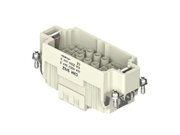 male insert, size 77.27, 9+42p+PE, crimp, 40+10A, 690+250V
