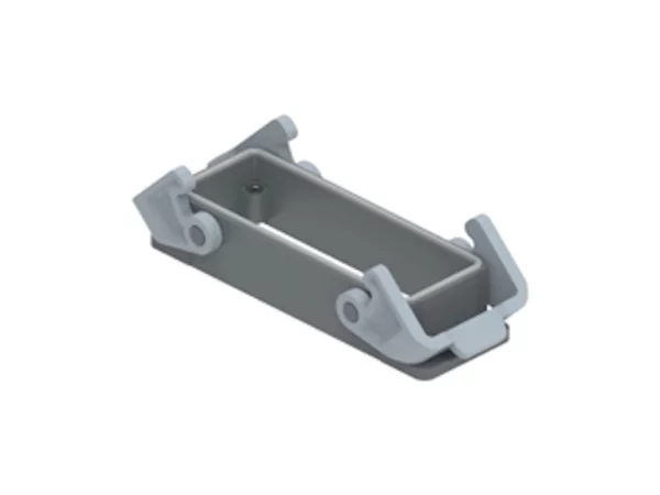 bulkhead mounting housing, size 104.27, T-TYPE /W plastic, 2 levers