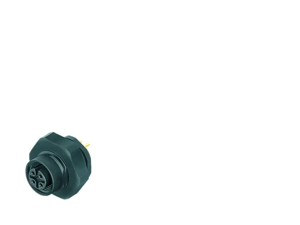 Female panel mount connector