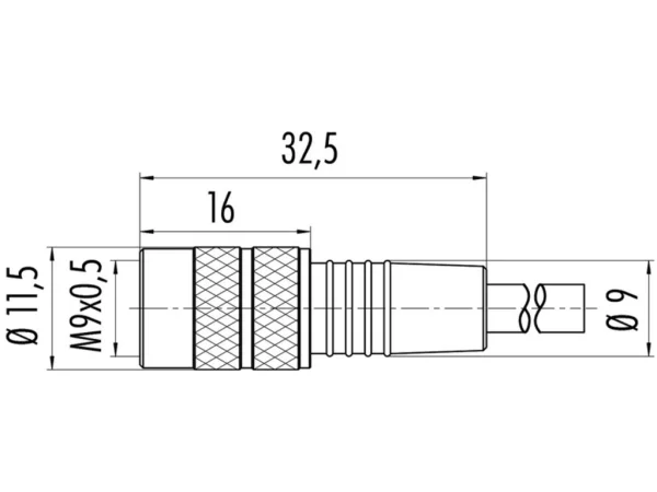 Female cable connector