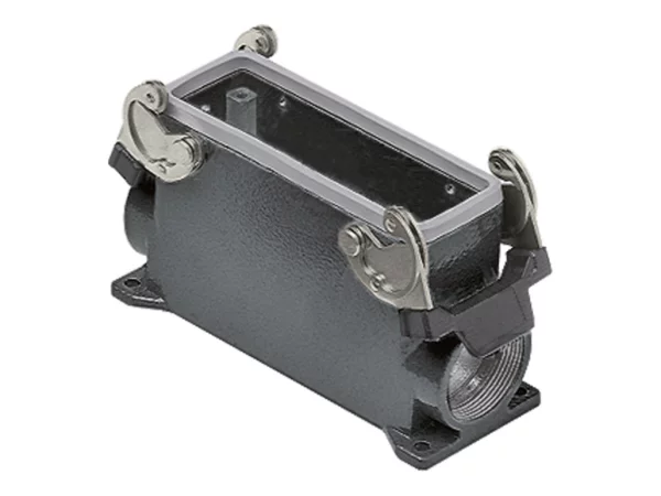 surface mounting housing, high, size 104.27, E-Xtreme alu, 2 levers, 1xM32 side