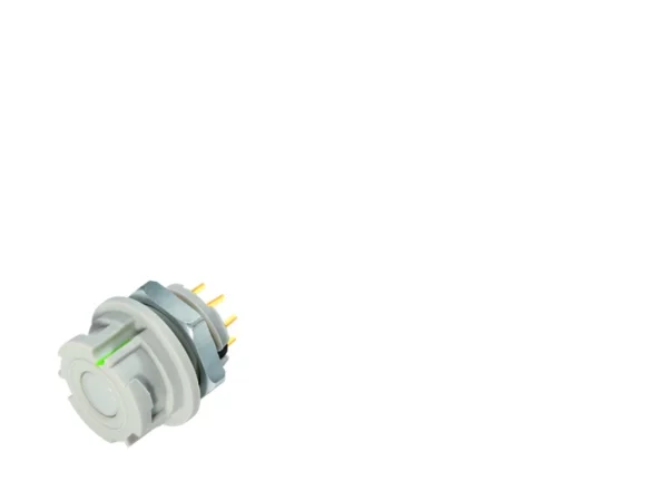 Female panel mount connector