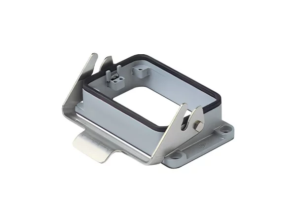 bulkhead mounting housing, size 104.62, C-TYPE alu, 1 lever