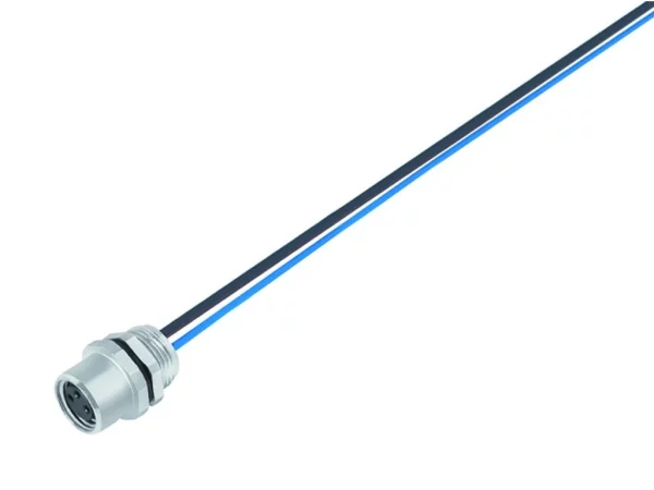 Female panel mount connector