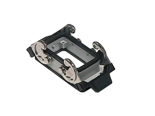 bulkhead mounting housing, size 77.27, C-TYPE alu, 2 levers