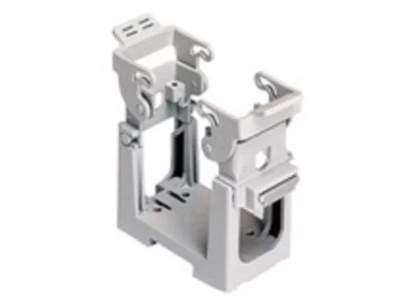 connector carrier, size 77.27, COB plastic, 2 levers, for mounting on DIN rail