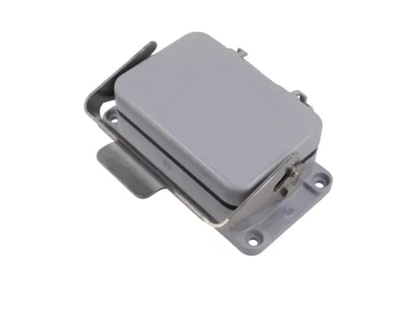 bulkhead mounting housing, size 104.62, C-TYPE alu, 1 lever, cover metal