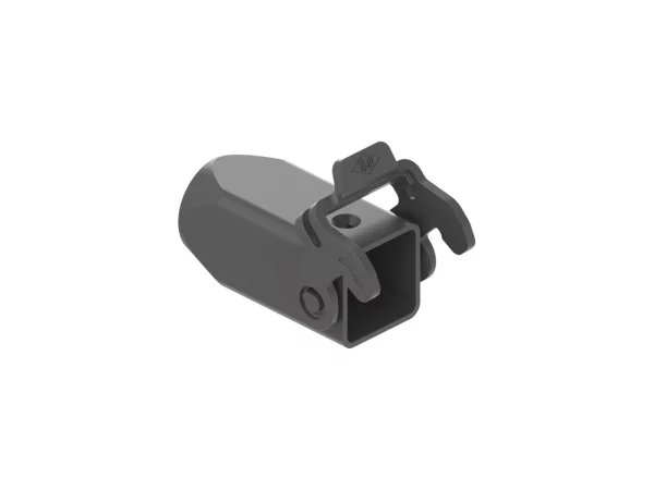 hood, size 21.21, CK plastic, 1 lever, 1xM20 top, black