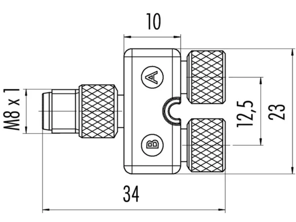 Twin distributor
