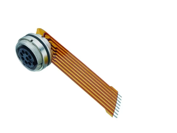 Female panel mount connector