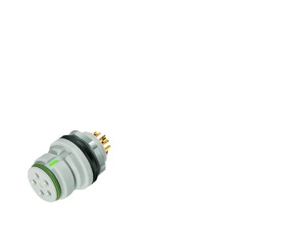 Female panel mount connector