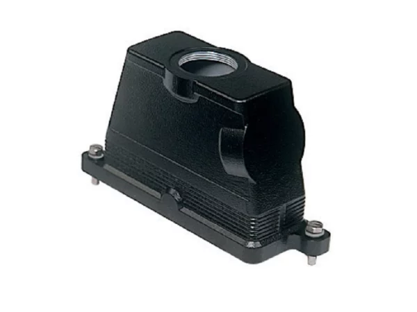 hood, size 57.27, IP68 alu, screw locking, 1xM32 top