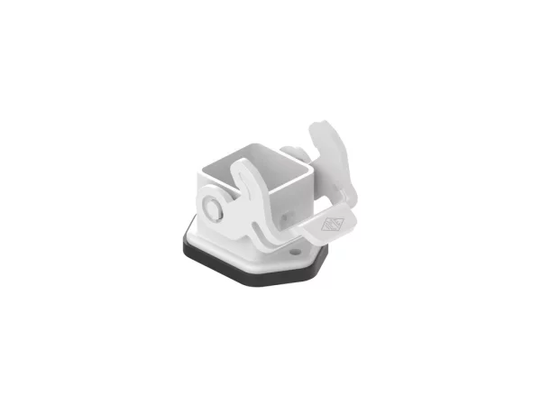 bulkhead mounting housing, size 21.21, CK plastic, 1 lever