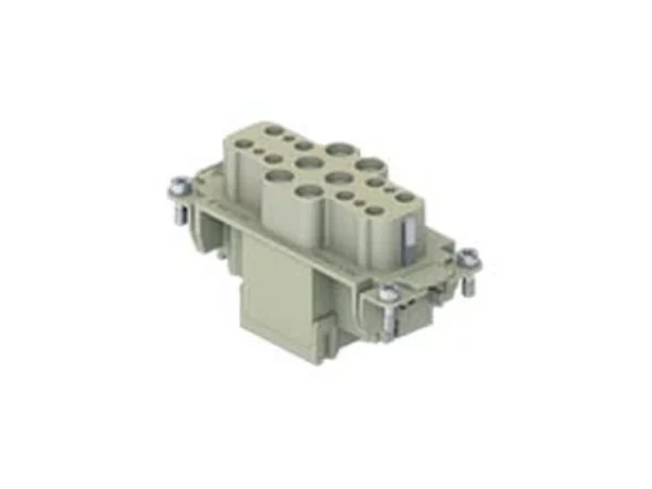 female insert, size 77.27, 6+12p+PE, crimp, 40+10A, 690+230/400V