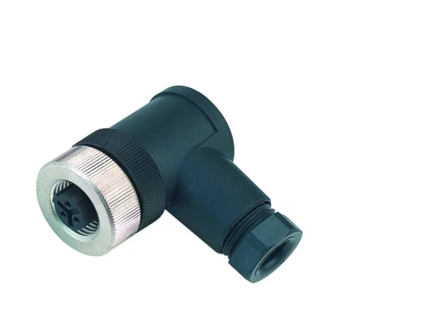 Female angled connector
