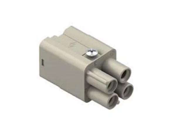 female insert, size 21.21, 3p+PE, crimp, 40A, 400V
