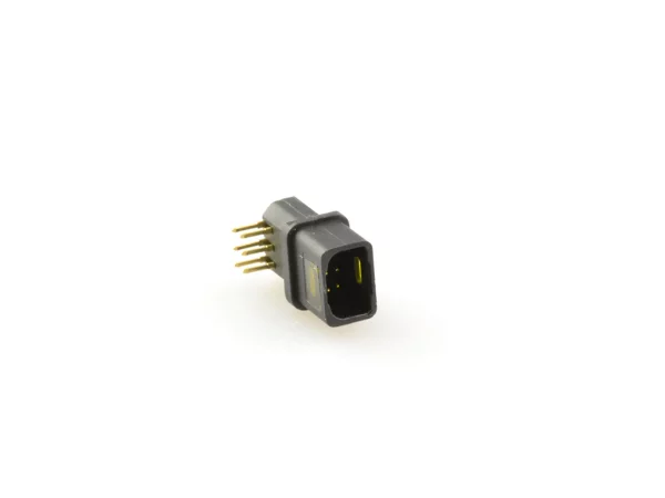 Micro T male panel mount connector