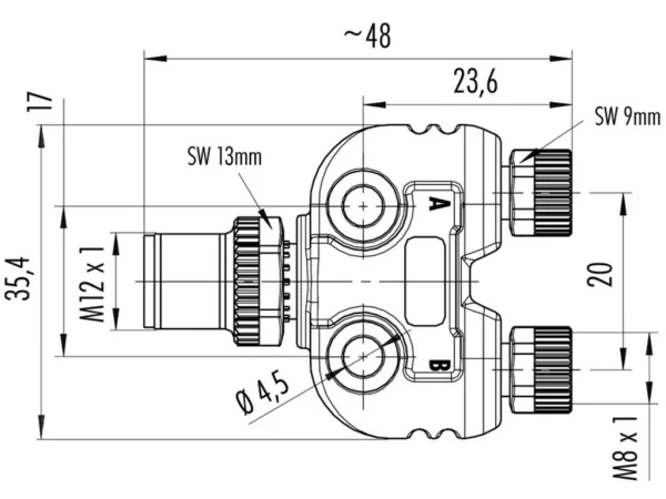 Twin distributor