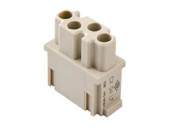 female insert, MIXO, 1MU, 4p, crimp, POF/MOST, for CX PLF/MLF and CX 50/75 F