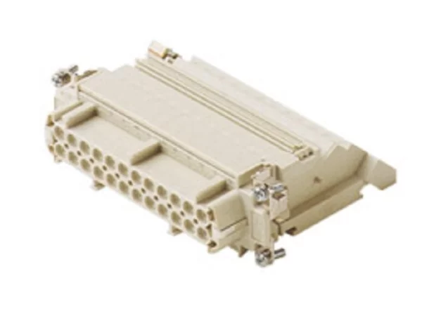 female insert, size 104.27, 24p+PE, silver, spring, 16A, 500V, right