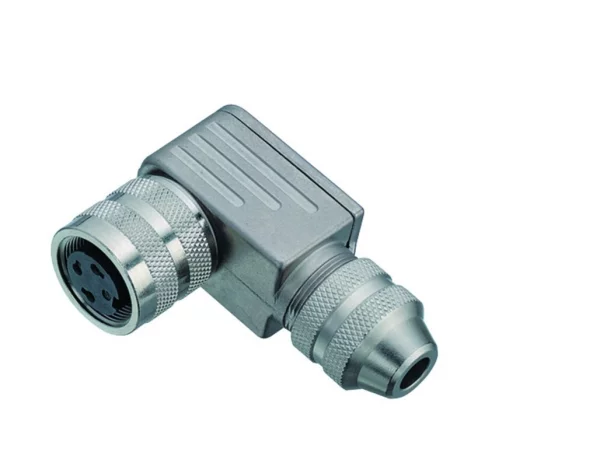 Female angled connector