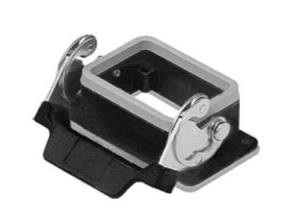 bulkhead mounting housing, size 44.27, W-TYPE alu, 1 lever