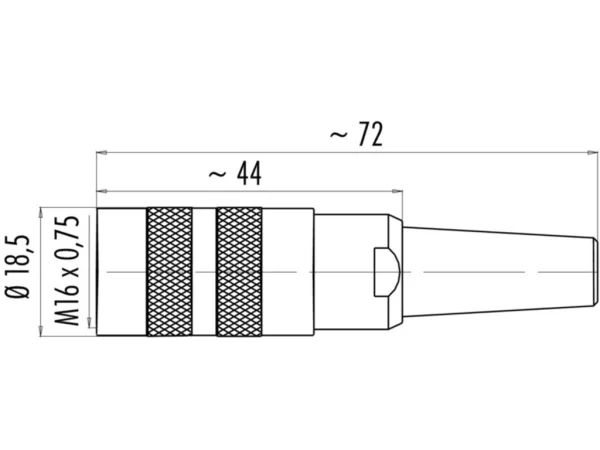 Female cable connector