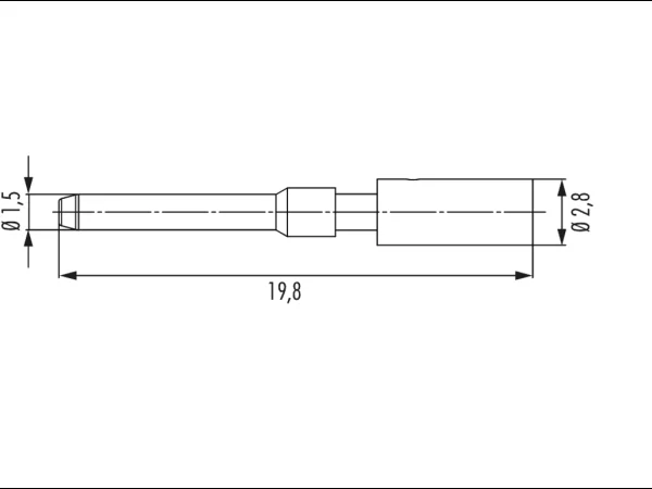 Pins 1,5 mm