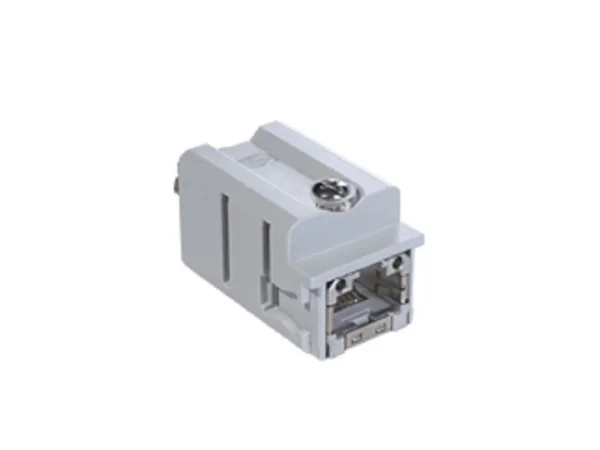 adaptor, size 21.21, with RJ45 IDC-female-insert, configuration T568A