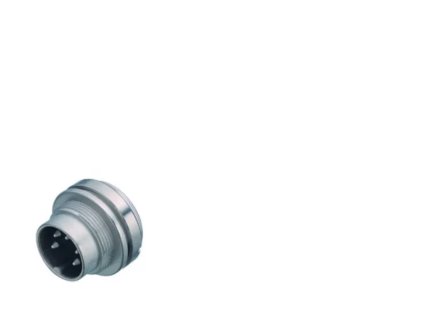 Male panel mount connector