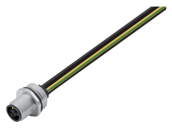 Male panel mount connector