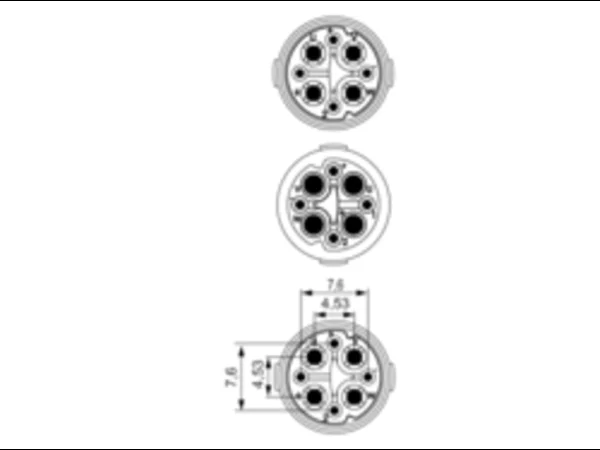 Inserts 4+3+PE 630V
