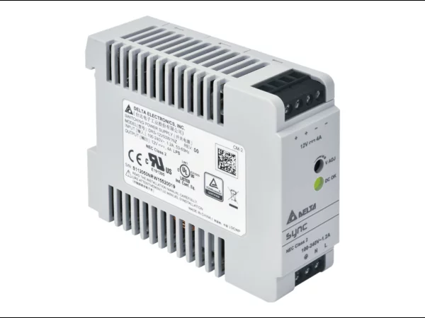 Power Supply, 1Ph, 48W, DIN Rail, AC/DC, 12 Vdc, 4 A