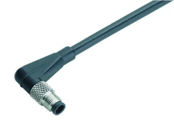 Male angled connector